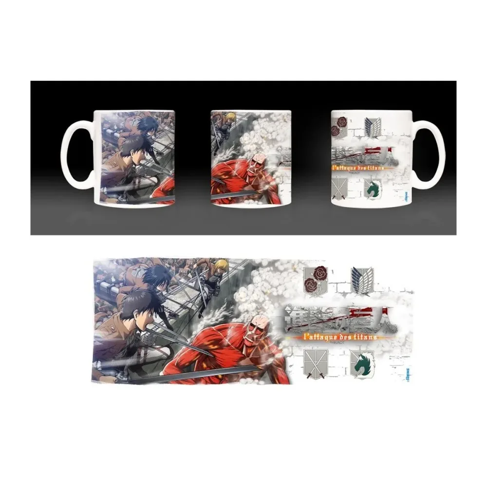 Belle Modèle esprit collection: L'Attaque des Titans - Mug Attack Blason