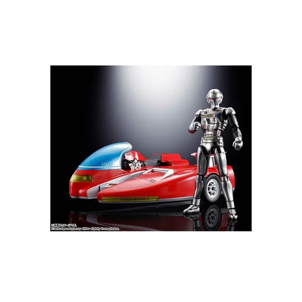 Élégante Vitrine: Space Sheriff X-OR - Figurine Gavan et Cyberian - Chogokin