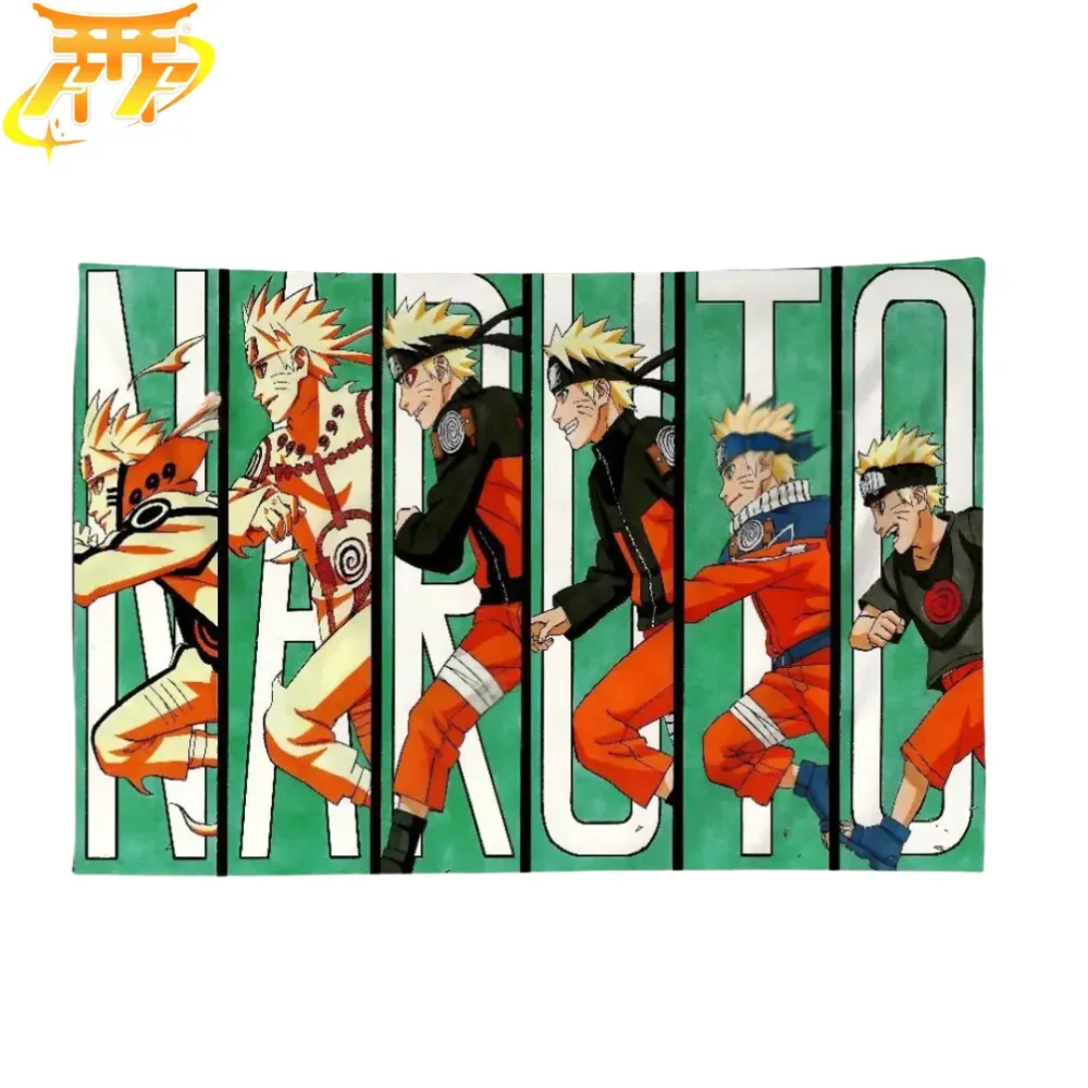 Moderne Design: Drapeau Naruto "Course À Travers Les Âges" – Naruto™