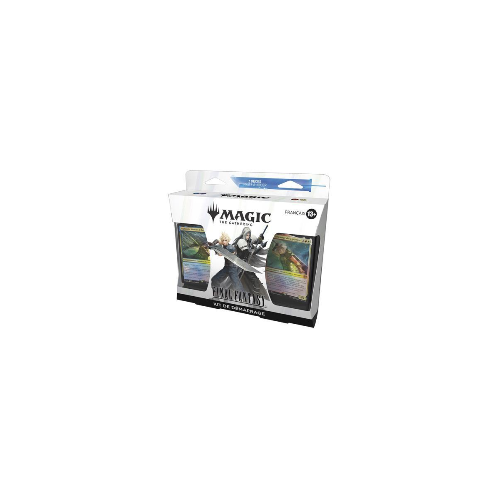 Originale Création style rétro: MTG- FR Final Fantasy Starter Kit (12 Kits ) - FR
