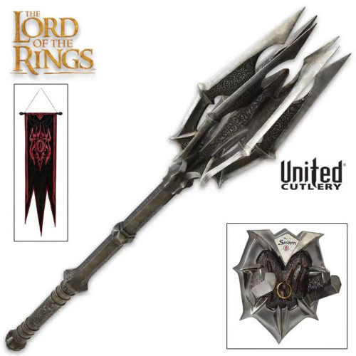 Moderne Décoration: Le Seigneur des Anneaux Réplique 1/1 masse de Sauron - UNITED CUTLERY