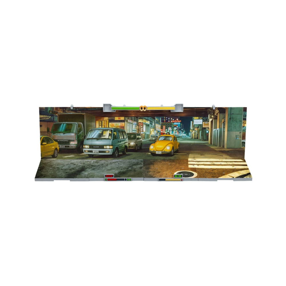 Objet collection pour vitrine: Figurine The King Of Fighters '98 - Diorama Stage Base Japan Street
