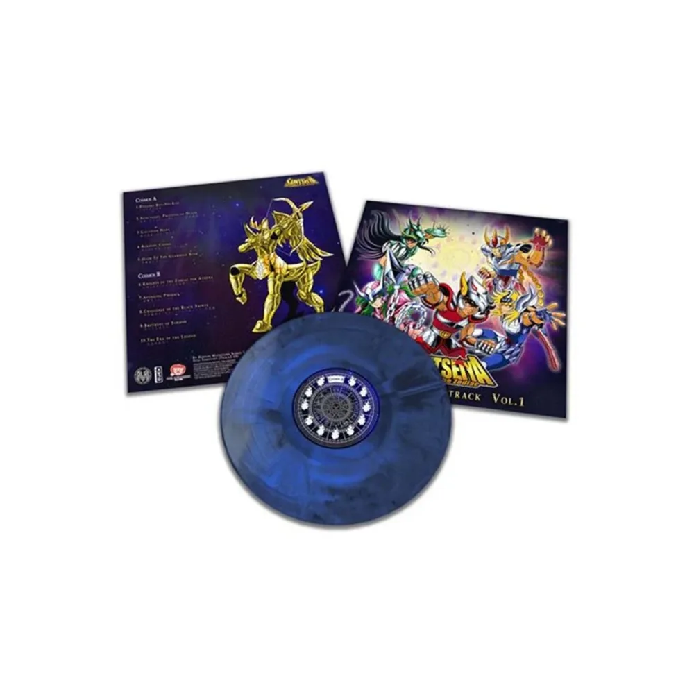 Décoration look soigné: Saint Seiya Disque vinyle OST Vol.1