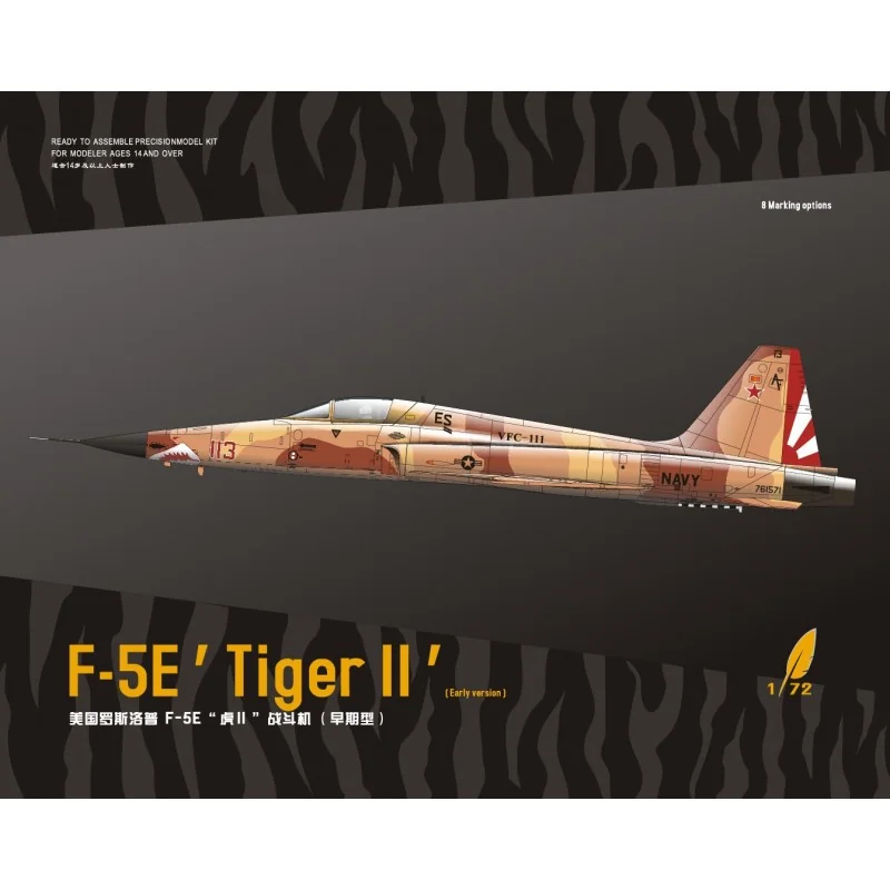Charmante Déco: Maquette Northrop F-5E Tiger II (première version)