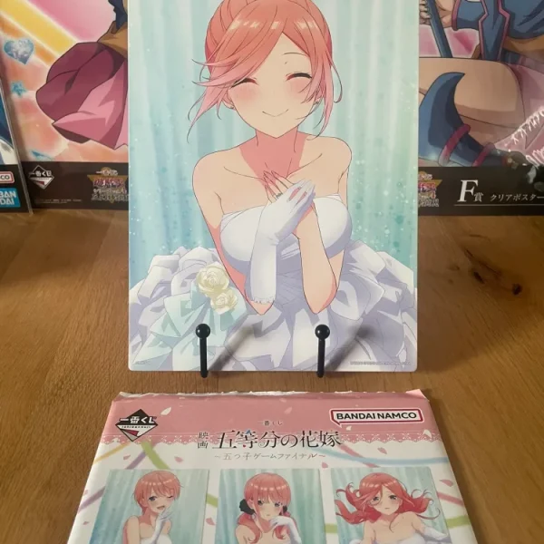 The Quintessential Quintuplets – Visual Board Yotsuba Nakano Ichiban Kuji Itsutsugo Game Final 18 x 26 cm