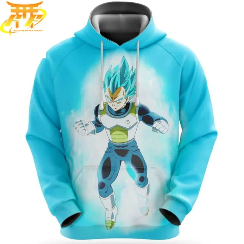 Originale Création pour collection: Pull Vegeta "Super Saiyan Blue" - Dragon Ball Z™