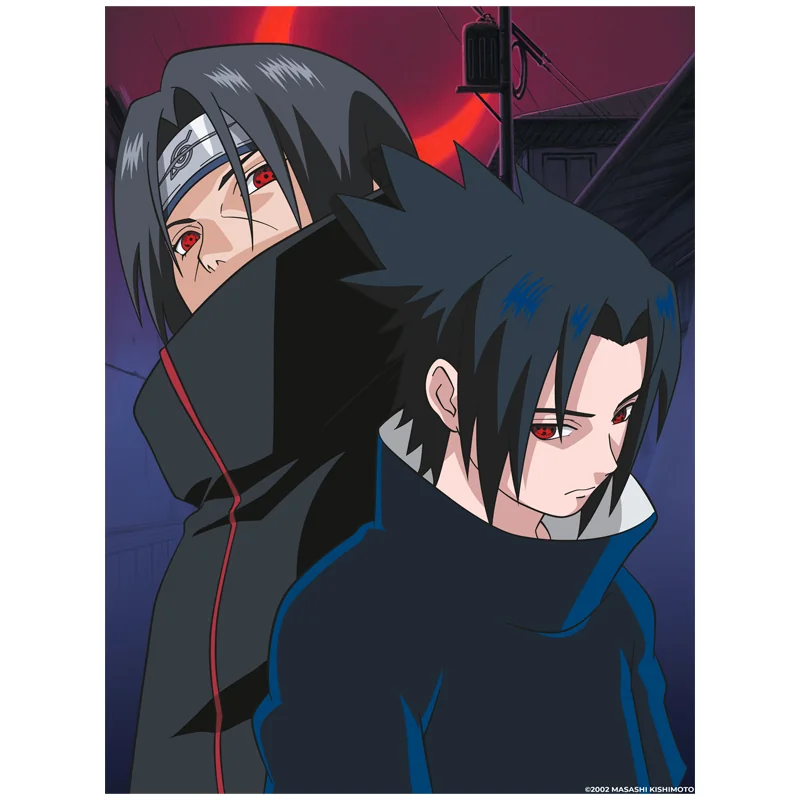 Belle Modèle esprit collection: Naruto - Metal Plate Poster Metal Classix Famille Uchiha