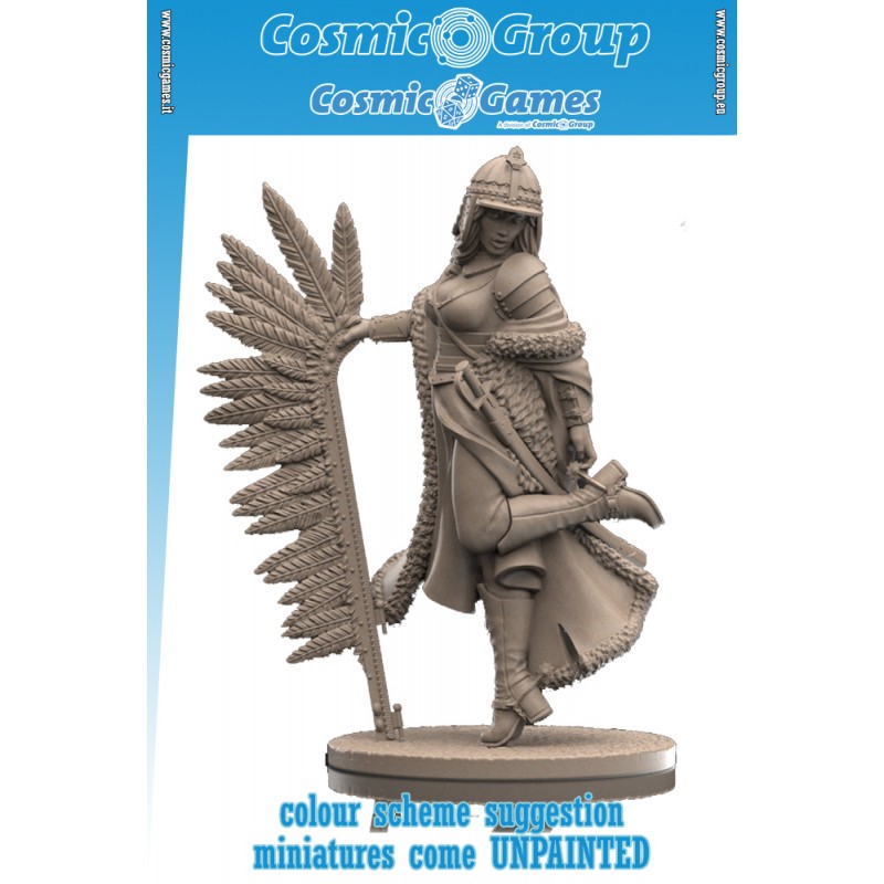 Compacte Vitrine esprit collection: Miniature 54 mm OLENKA THE WINGED HUSSAR