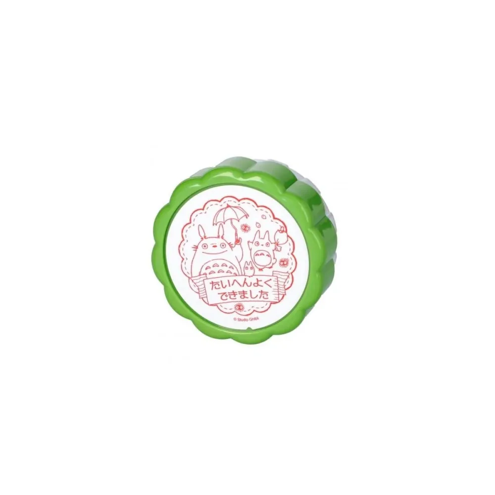 Soignée Miniature: MON VOISIN TOTORO - Totoro - Tampon rond 4.6cm