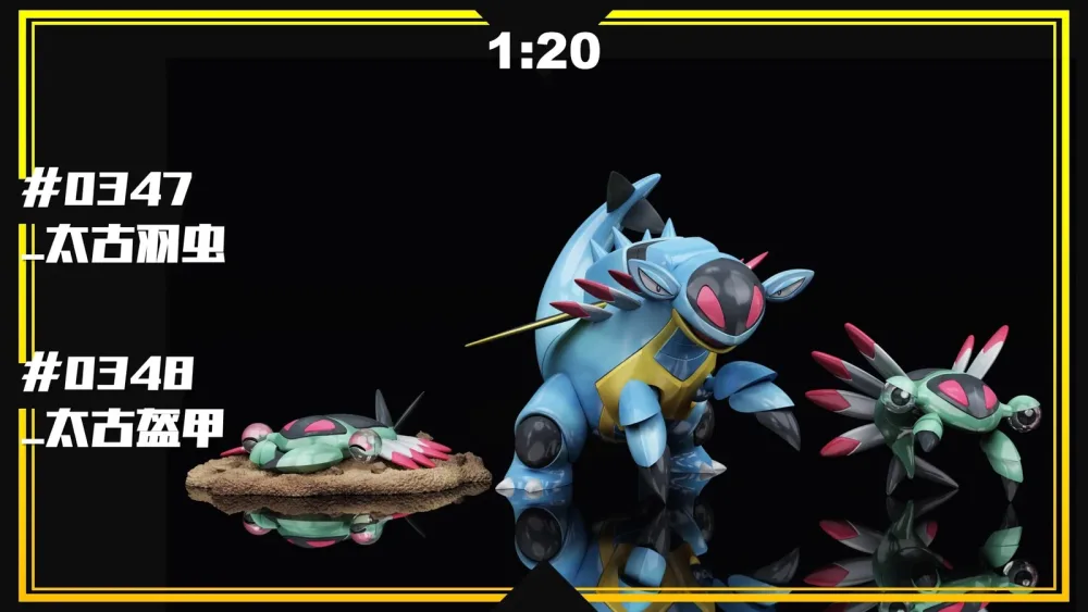 Pièce vitrine style geek: [PREORDER] 1/20 Scale World Figure [SXG] – Anorith & Armaldo