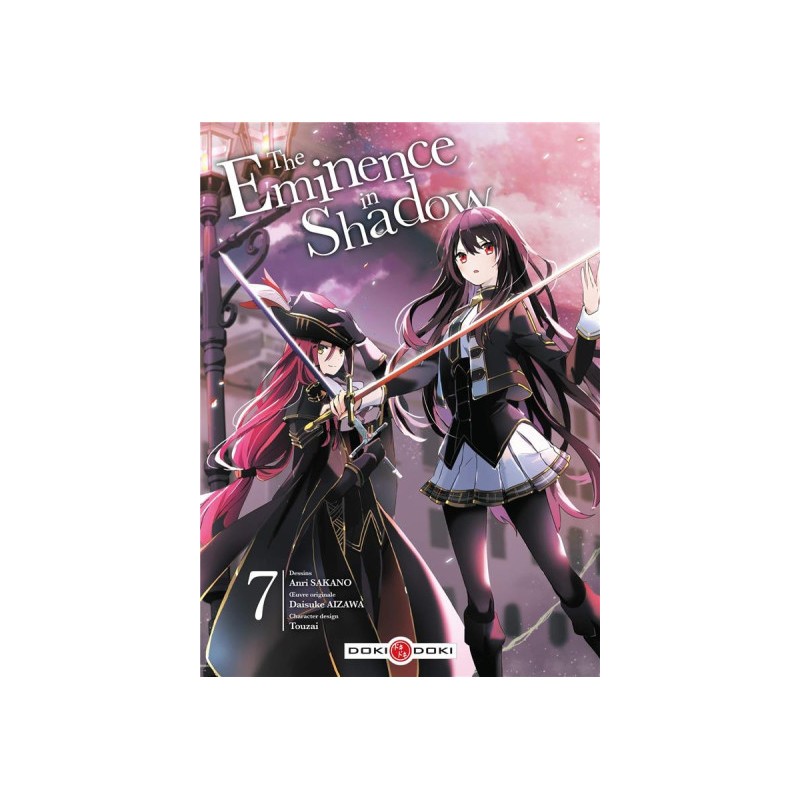 Figurine vitrine pour collection: The eminence in shadow tome 7