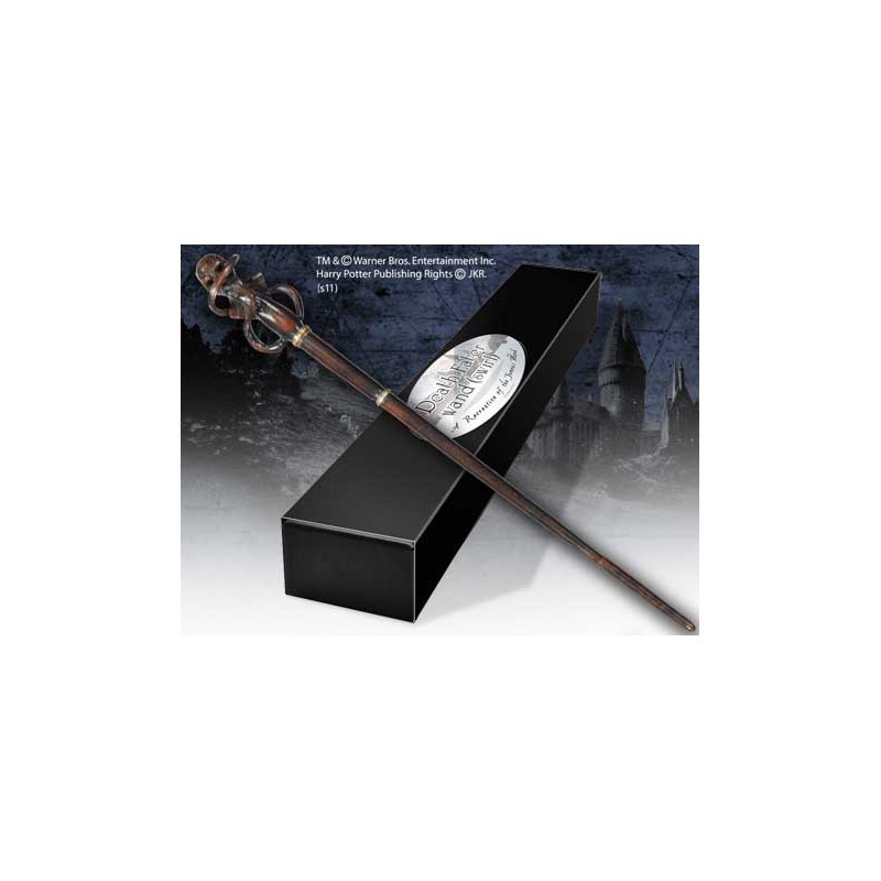 Collection belle présence: Réplique 1/1 Hp wand -death eater swirl- 8223