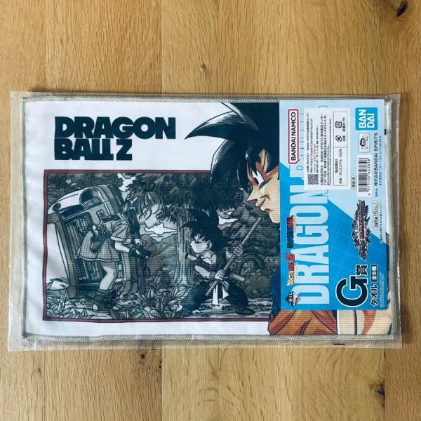 Dragon Ball - Serviette Goku, Bulma - Ichiban Kuji Dragon Ball VS Omnibus Ultra (Lot G) 23×35 cm