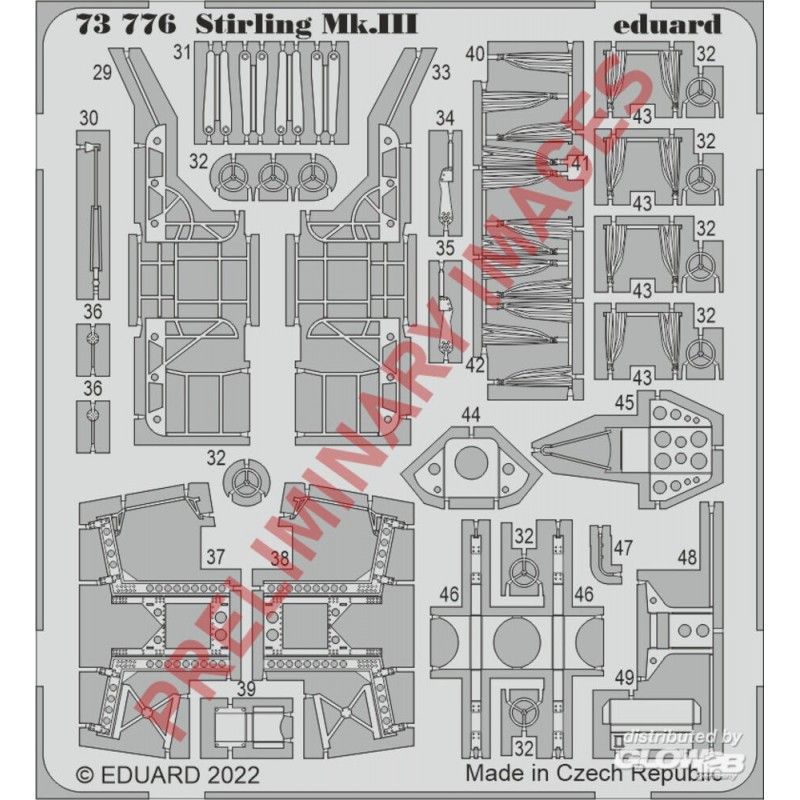 Visuelle Pièce: Stirling Mk.III
