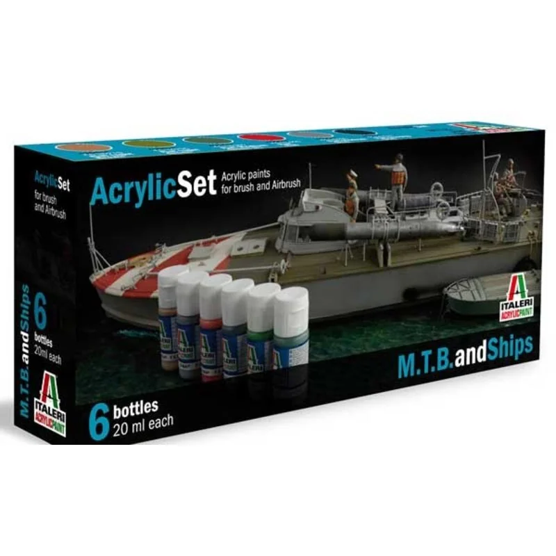 Compacte Sélection: Peinture Warships painting set