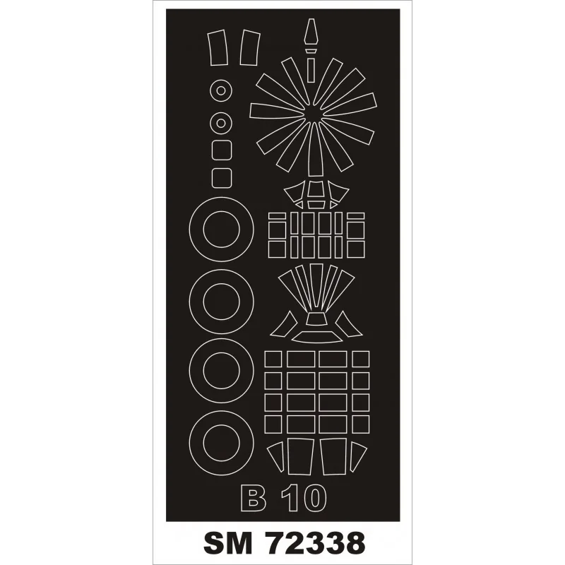 Pièce esprit déco: Accessoire Martin B-10B (extérieur) (conçu pour être utilisé avec les kits Frrom-Azur)