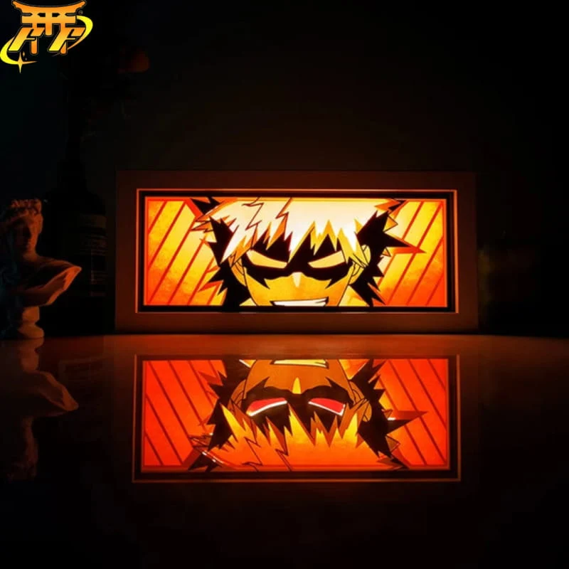 Charmante Design pour déco: Lampe veilleuse 3D Katsuki Bakugo - My Hero Academia™
