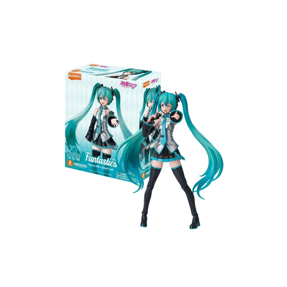 Artistique Statue: Figurine Pop HATSUNE MIKU - Hatsune Miku - Model Kit Fantastics Series Blokees