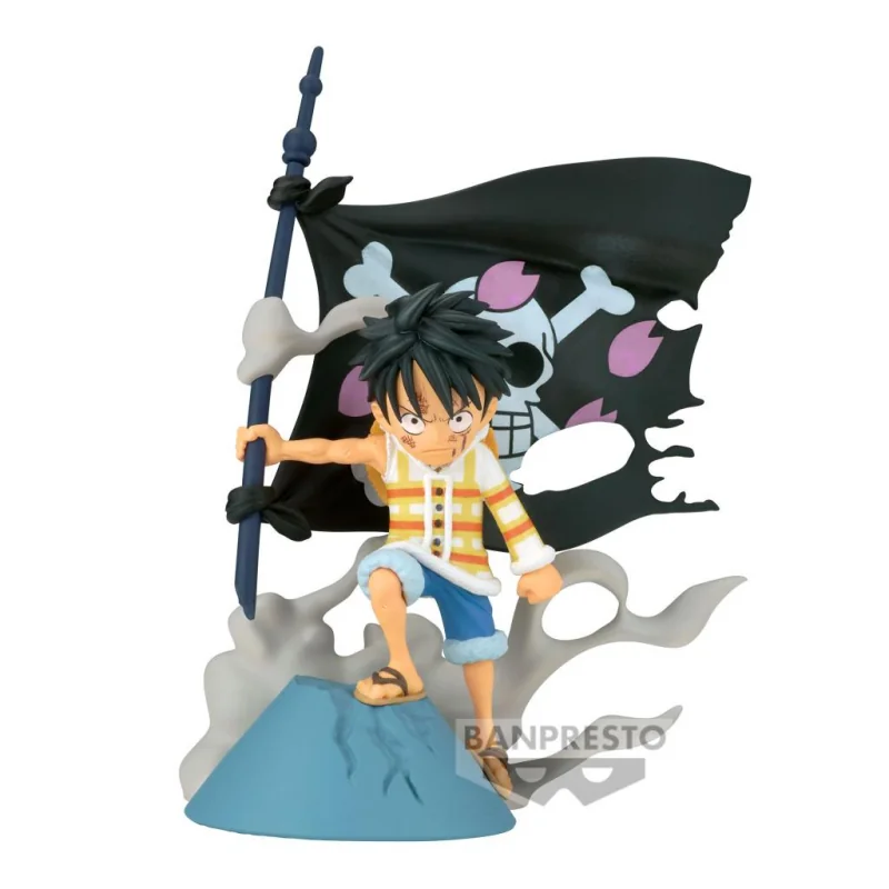 Visuelle Univers: ONE PIECE - Figurine Monkey D. Luffy - WCF-Log Stories 8cm