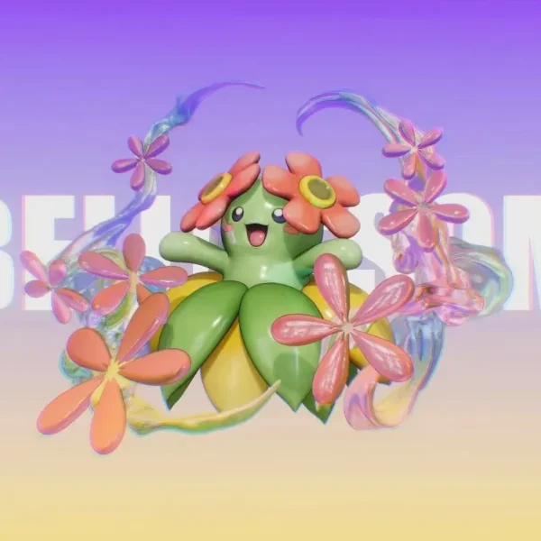 Pièce déco pour collection: [PREORDER] 1/20 Scale World Figure [RED ART] – Bellossom