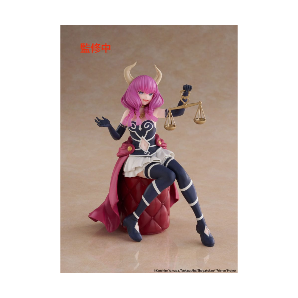 Artistique Pièce: Frieren: Beyond Journey's End statuette PVC Desktop Cute Figure Aura the guillotine 13 cm