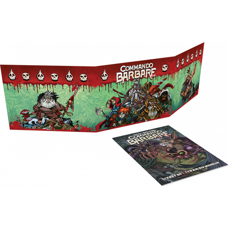 Collection pour vitrine: Commando Barbare : L'Écran du MJ