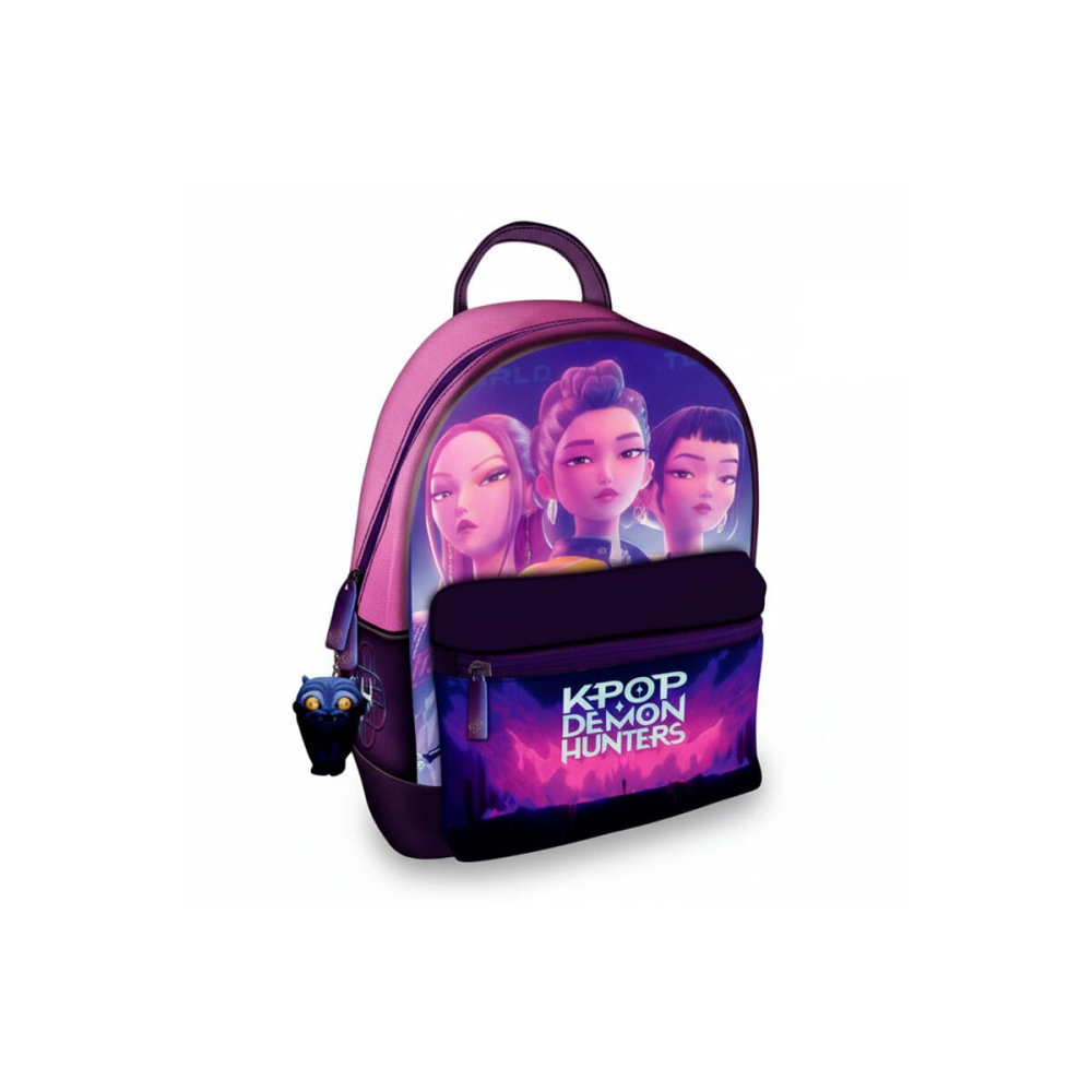Élégante Design: Bagage KPop Demon Hunters sac à dos Huntrix