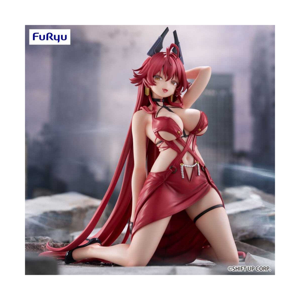 Belle déco pour collection: Goddess of Victory: Nikke Figurine Noodle Stopper Red Hood: Nonsense Red 14 cm