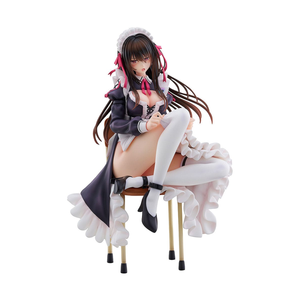 Belle déco pour bureau: Figurine Hanikami Kanojo - 1/6 Maid Maison Kasane Minazumi Illustration by Piromizu 21 cm