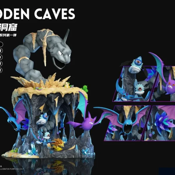 Coin collection: [PREORDER] 1/20 Scale World Figure [WONDER] – Sandshrew & Sandslash & Zubat & Golbat & Onix & Crobat & Woobat & Swoobat & Glimmet & Glimmora