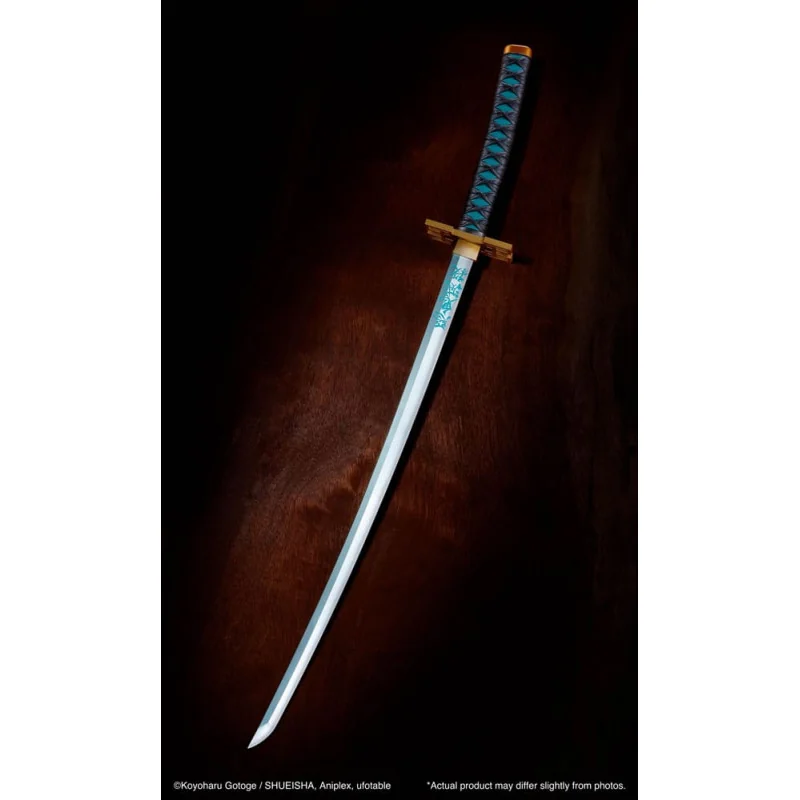 Compacte Décoration: Demon Slayer Proplica katana Nichirin (Muichiro Tokito) 91 cm