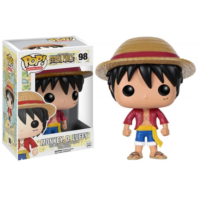 Originale Statue pour étagère: Figurine Monkey. D. Luffy (98) Funko POP
