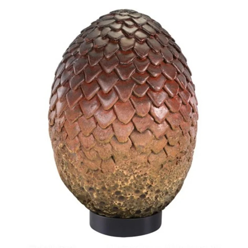 Décoration coin collection: Réplique 1/1 Le Trône de fer réplique Oeuf de dragon Drogon 20 cm