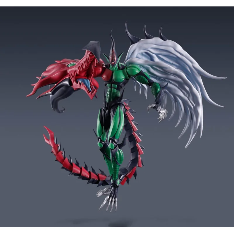 Charmante Objet: Yu-Gi-Oh! figurine S.H. MonsterArts Elemental Hero Flame Wingman 19 cm