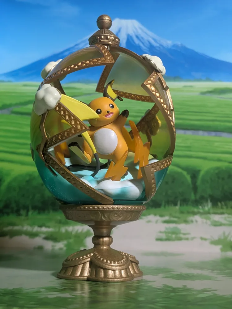 Re-Ment Pokémon Ovaltique Collection 2 - Raichu | Raichu (~10cm)