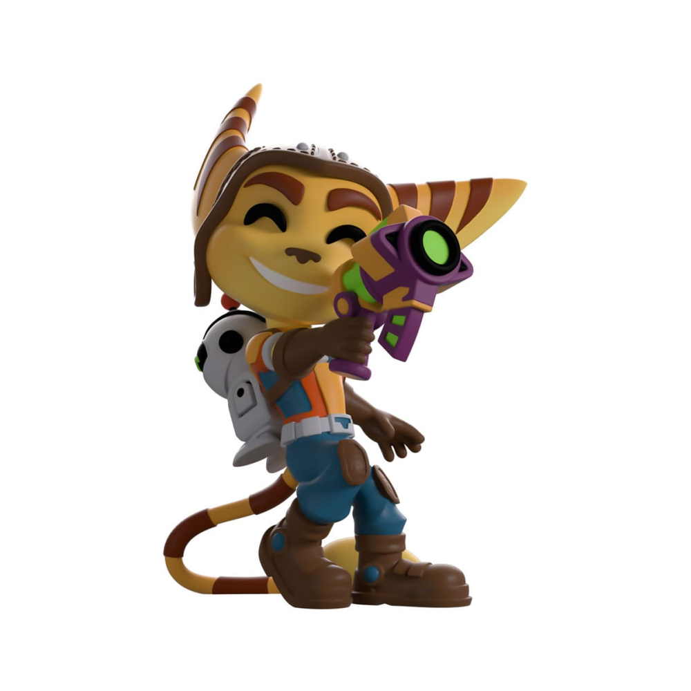 Collection pour vitrine: Ratchet & Clank - Figurine Ratchet and Clank 10 cm