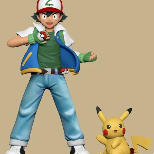 Soignée Déco format compact: [PREORDER] 1/20 Scale World Figure [HORIZON] – Ash & Pikachu