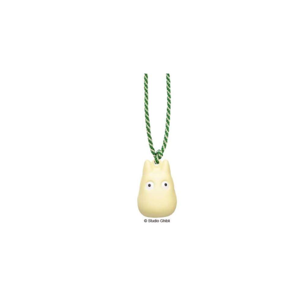 Stylée Statue: MON VOISIN TOTORO - Totoro Blanc - Strap Clochette Netsuke