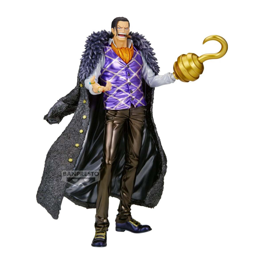 Modèle vitrine style geek: ONE PIECE - Crocodile - Figurine Premium The Metallic 30cm