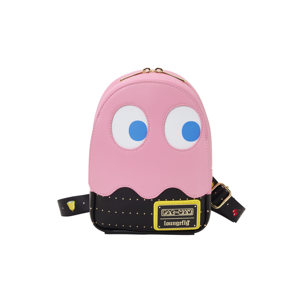Pop Objet vitrine déco: PAC-MAN - Pinky Ghost - Sac Sling Bandoulière LoungeFly