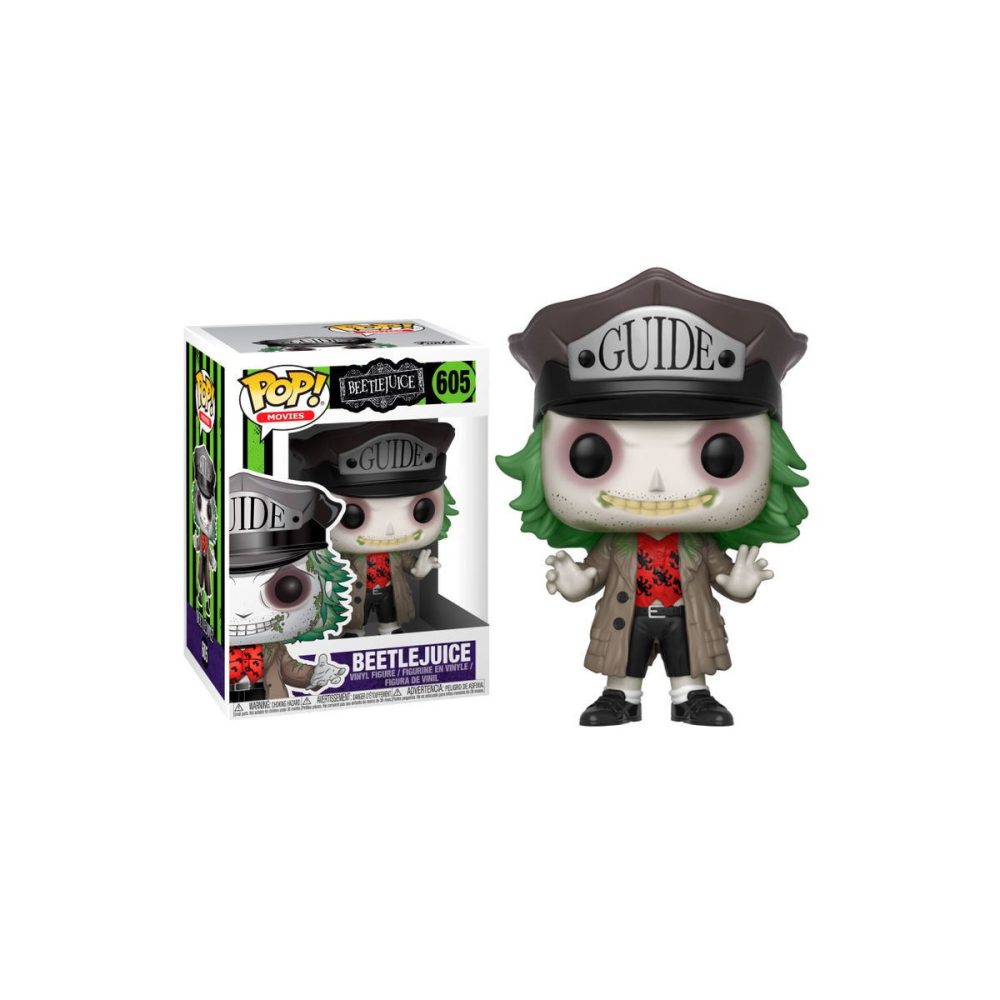 Jolie miniature esprit collection: POP! Beetlejuice : Beetlejuice With Hat 605