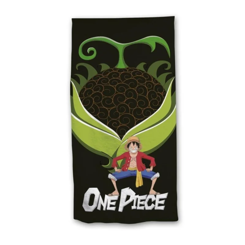 Belle déco pour collection: ONE PIECE - Luffy et Kage Kage No Mi - Serviette de Plage 70x140cm
