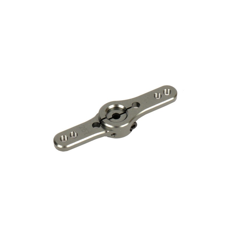 Objet déco pour vitrine: Alimentation Palonnier alu 25T 52mm bleu