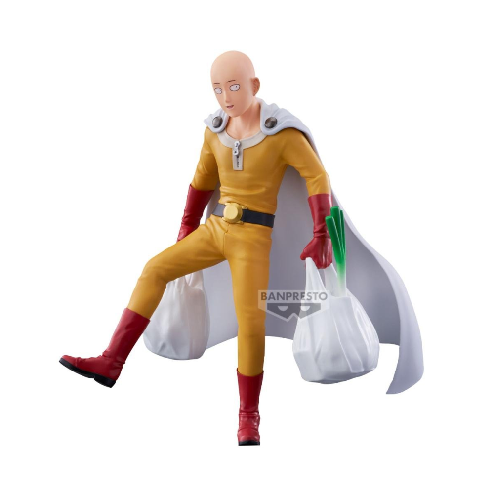 Belle déco pour vitrine: ONE PUNCH MAN - Saitama - Figurine 20cm