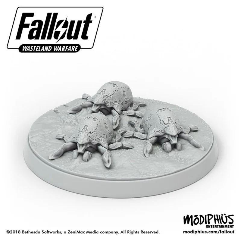 Style à exposer: Jeu de plateau Fallout ww mirelurk hatchlings & oeufs