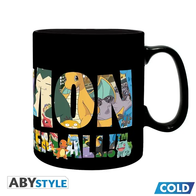 Modèle look original: Pokémon - Mug Magique - Attrapez-les Tous !