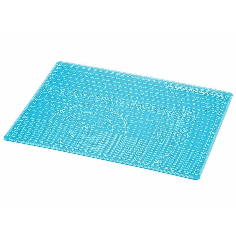 Belle Style format compact: Tapis de Coupe Alpha A4 Bleu