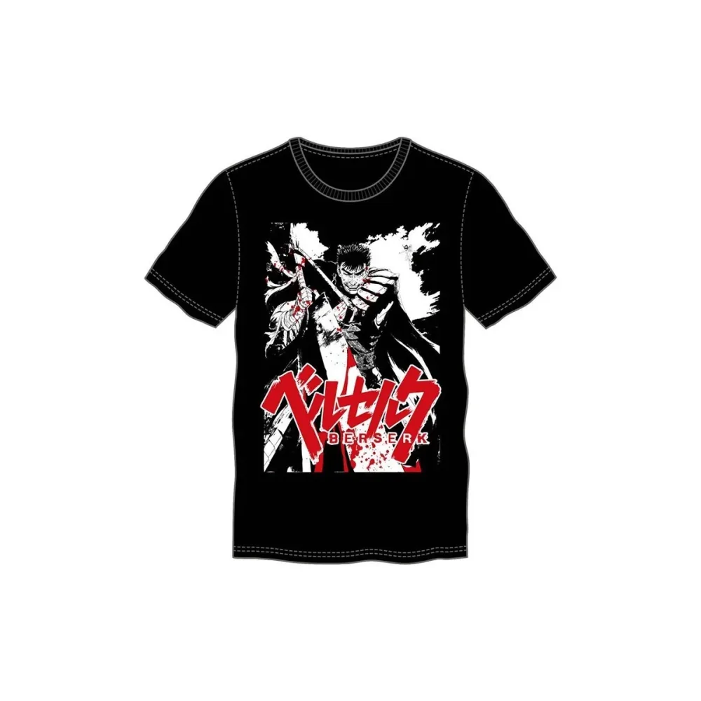 Statue coin collection: Berserk - T-shirt Guts Kanji