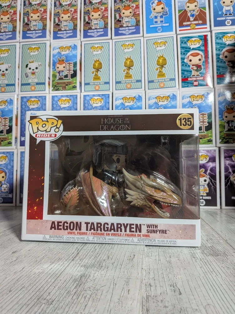 Funko Pop Rides Television #135 - Aegon Targaryen with Sunfyre