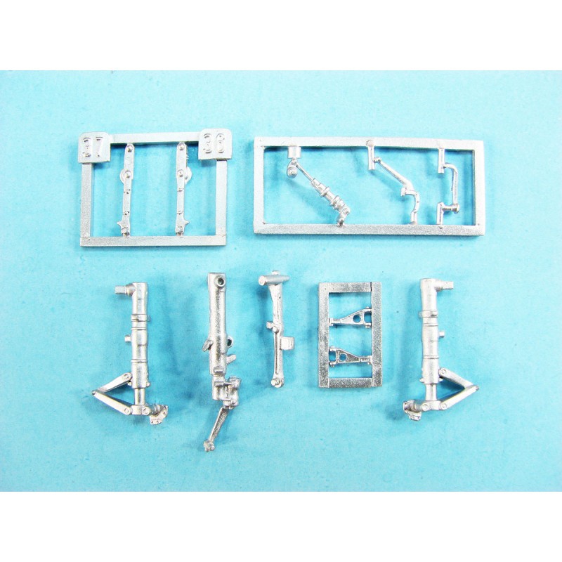 Coin collection: North-American FJ-2 Fury Landing Gear (conçu pour être utilisé avec les kits Kitty Hawk Model)